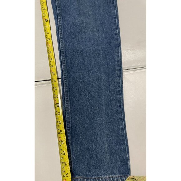 L.L. Bean Natural Fit Men's Jeans 30X34 100% Cotton Denim Classic Blue Wash - Picture 13 of 15